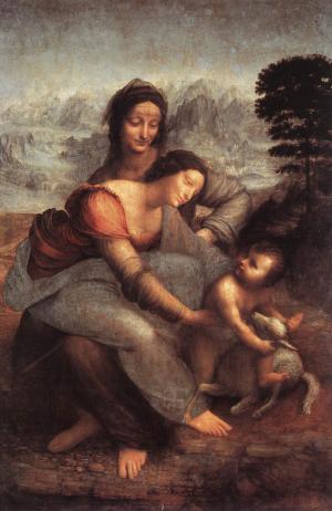 The Virgin and Child with St. Anne, Leonardo da Vinci
