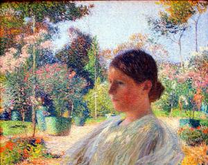 En el jardín, Henri-Jean Guillaume Martin