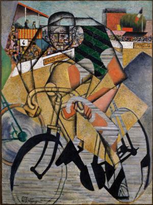 En el velódromo, Jean Metzinger