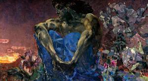 Demon (sitting), Mikhail Vrubel