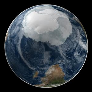 Antártida desde el espacio