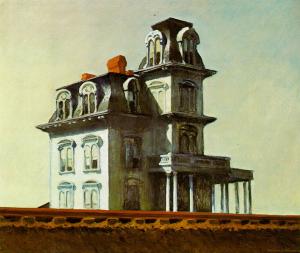 Casa junto a las vías del tren, Edward Hopper