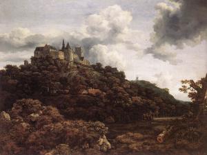 Bentheim Castle, Jacob Isaacksz van Ruisdael