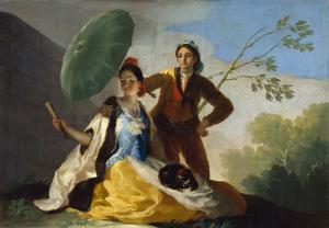 El quitasol, Francisco Goya