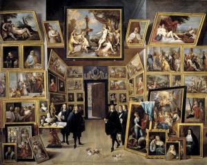 Leopold William en su galería de pinturas, David Teniers