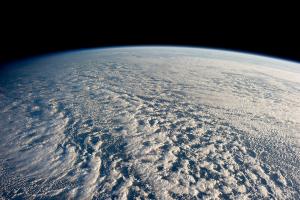 Clouds, view from space