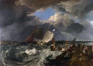 El muelle de Calais, J. M. W. Turner