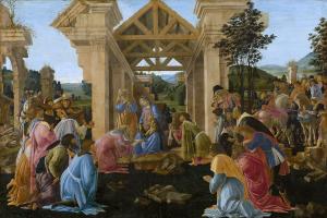 Adoración de los Reyes, Sandro Botticelli