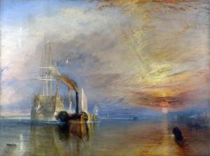 El Temerario remolcado a dique seco, J. M. W. Turner
