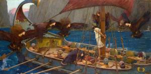Ulises y las Sirenas, John William Waterhouse