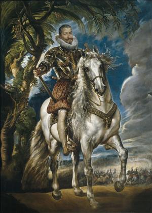 Retrato ecuestre del duque de Lerma, Rubens
