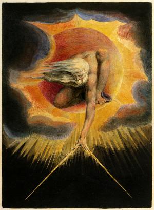 El anciano de los días, William Blake