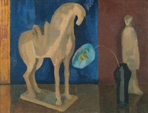 Still Life with T’ang Horse, Roger Fry