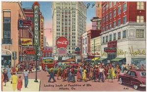 Atlanta postcard, 1930