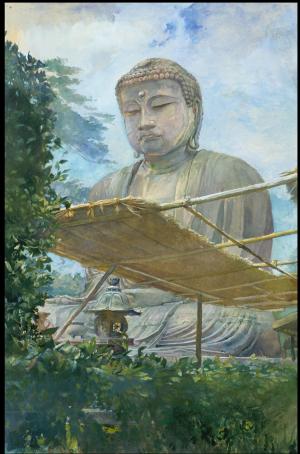 Estatua de Amida Buddha, La Farge