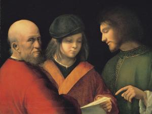Las tres edades del hombre, Giorgione