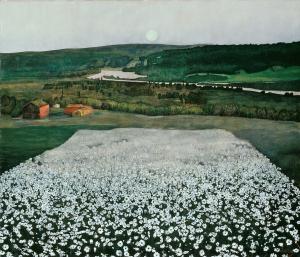 Prado de flores del norte, Harald Sohlberg