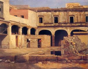 Exconvento de San Agustín Courtyard, Velasco