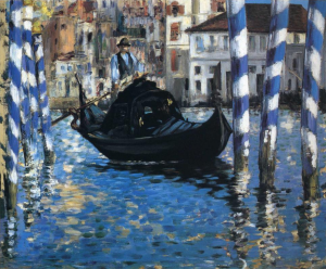 The grand canal of Venice, Édouard Manet