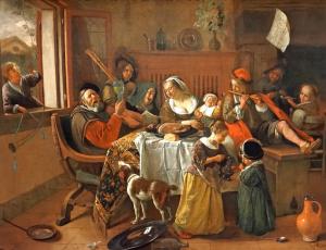 The Merry Family, Jan Steen