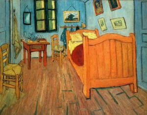 El dormitorio en Arlés, Van Gogh